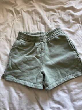 Reformation High-Rise Elastic Waist Sweat Shorts XS